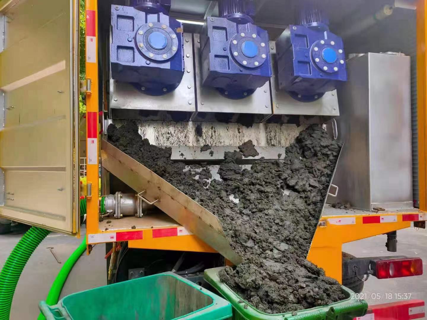 定兴化粪池清掏城市维护站-泥浆净化干湿分离处理